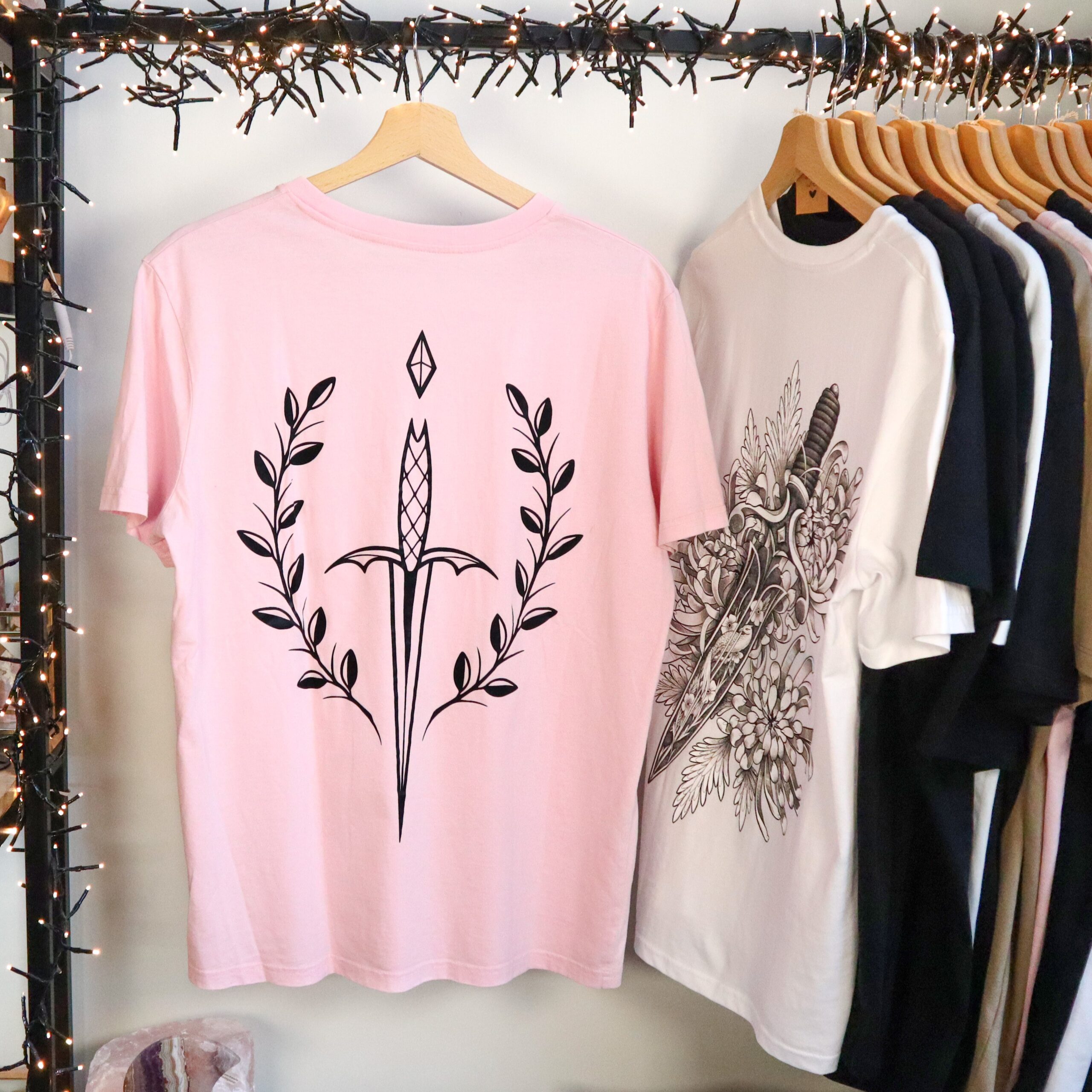 Dagger roze back vierkant