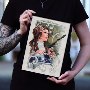 Starwars print A4 - Kaja