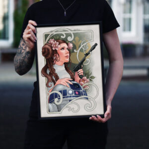 Starwars print A3 - Kaja